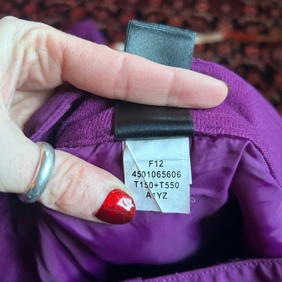 North Face | Snow Purple Pants | Sz Large - Picture 7 of 7